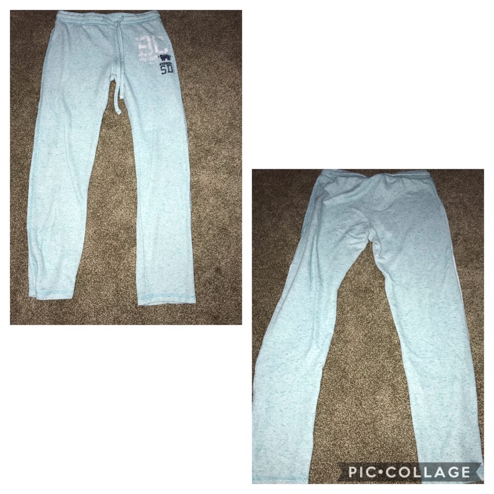 Baby blue pajama pants